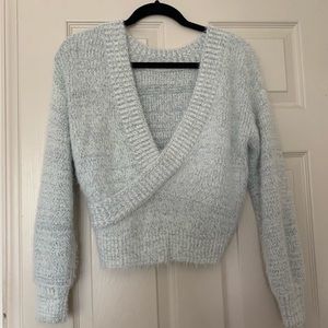 Urban Outfitters Wrap Fluffy Sweater